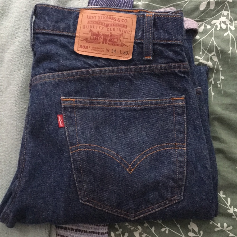 Vintage Levis 505 34x33